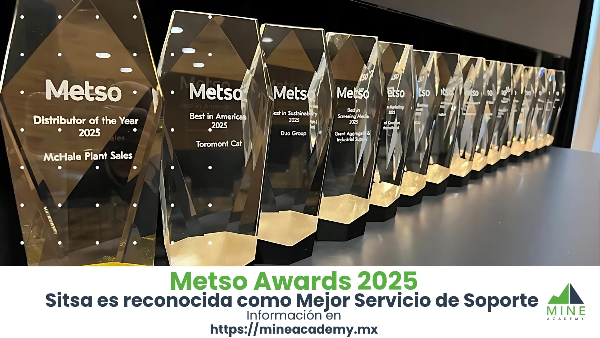 Sitsa es reconocida como Mejor Servicio de Soporte en los Metso Distributor Awards 2025