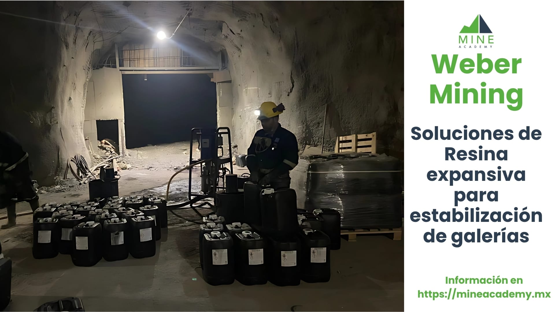 Resina expansiva para estabilización de galerías: un caso exitoso en minería subterránea