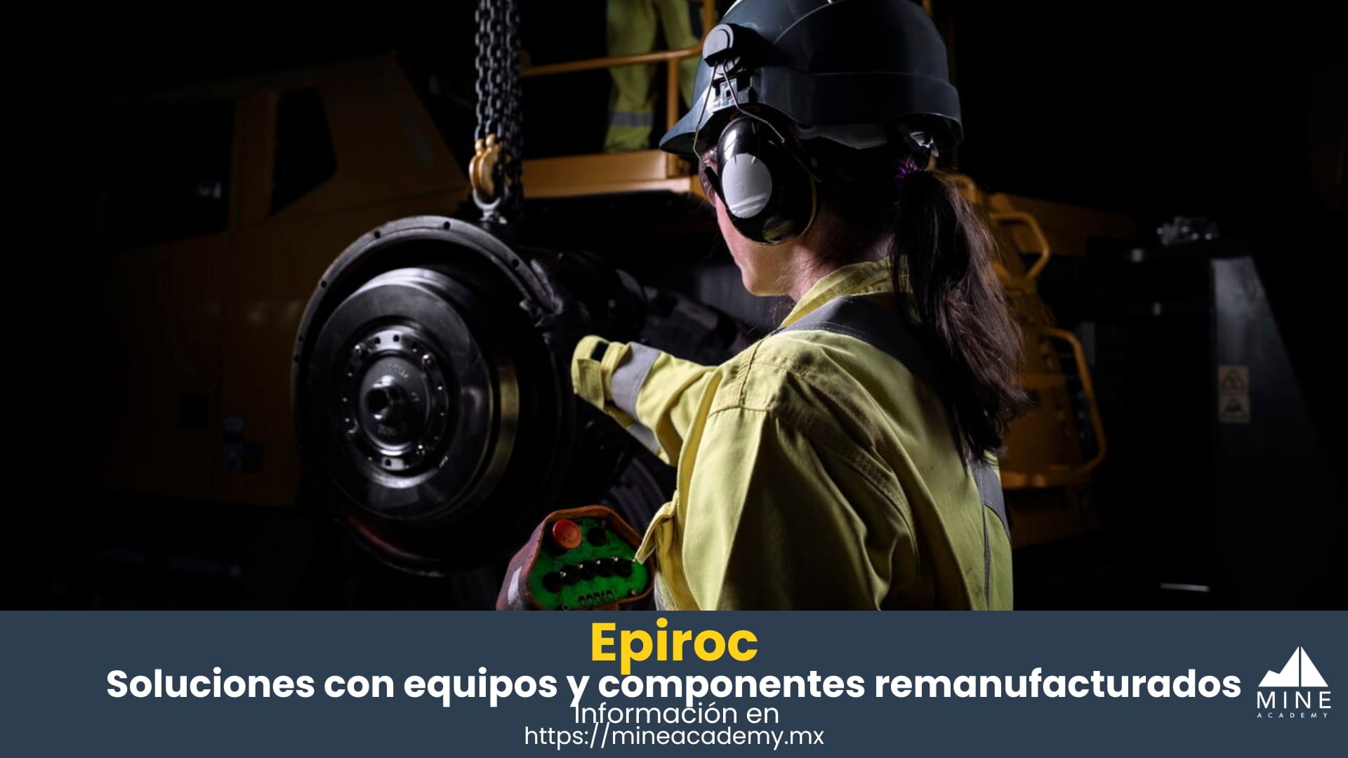 Epiroc impulsa soluciones circulares con equipos y componentes remanufacturado