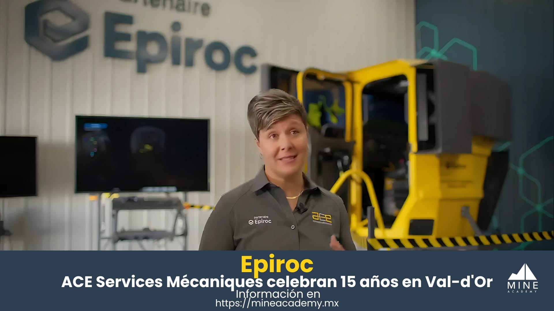 Epiroc y ACE Services Mécaniques celebran 15 años de colaboración en Val-d'Or, Quebec