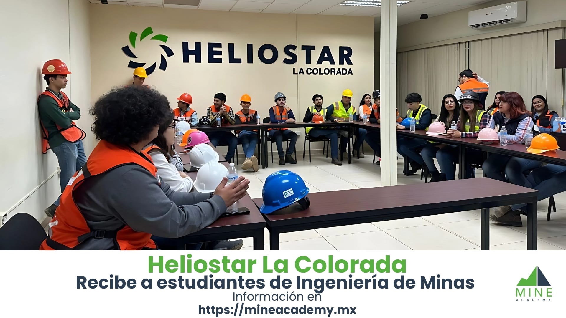Mina La Colorada recibe a estudiantes de Ingeniería de Minas de la Universidad de Sonora