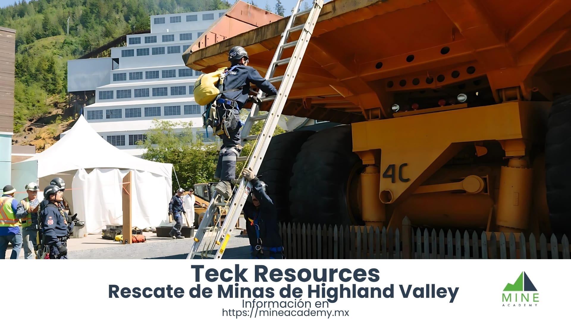 ¡Felicitaciones al Equipo de Rescate de Minas de Highland Valley de Teck Resources!