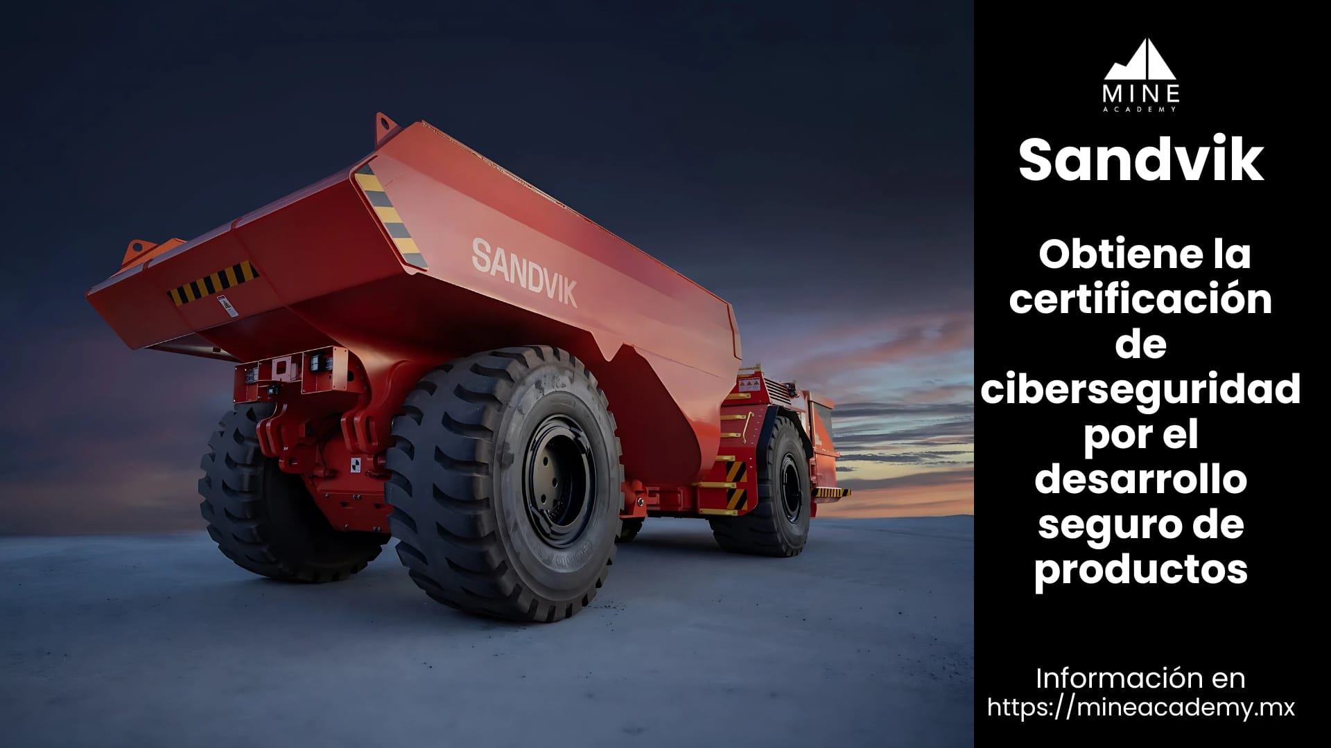 Sandvik obtiene la certificación de ciberseguridad por el desarrollo seguro de productos