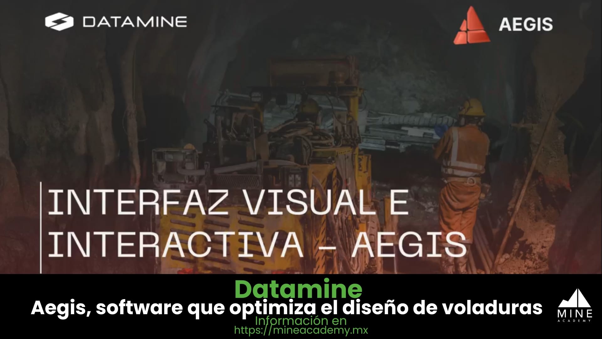 Aegis, el software de Datamine que optimiza el diseño de voladuras con taladros largos en minería subterránea