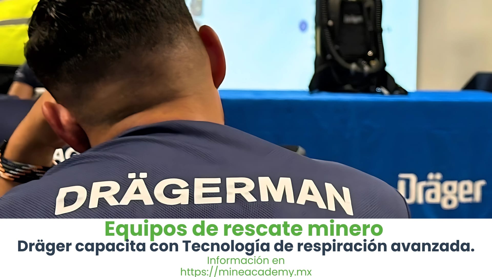 Dräger fortalece la preparación de equipos de rescate con tecnología de respiración avanzada
