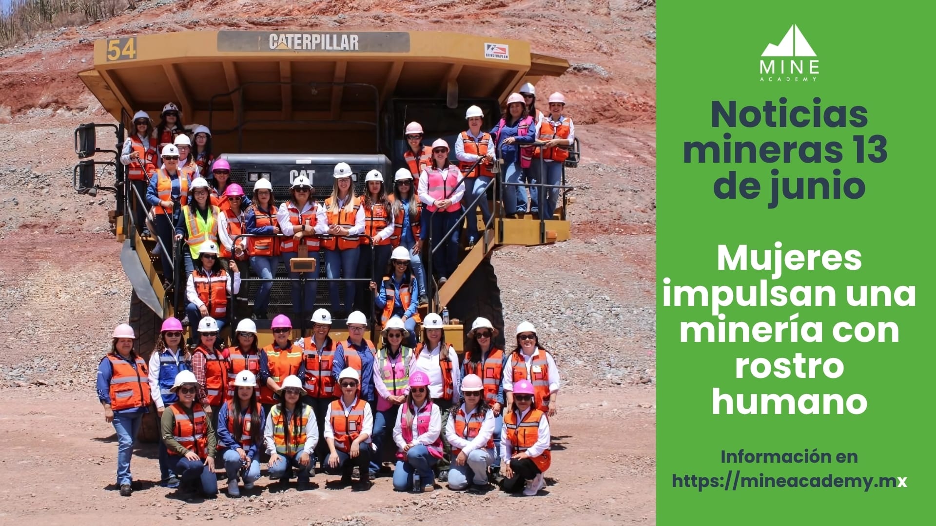 Noticias mineras 13 junio, presentadas por Epiroc.