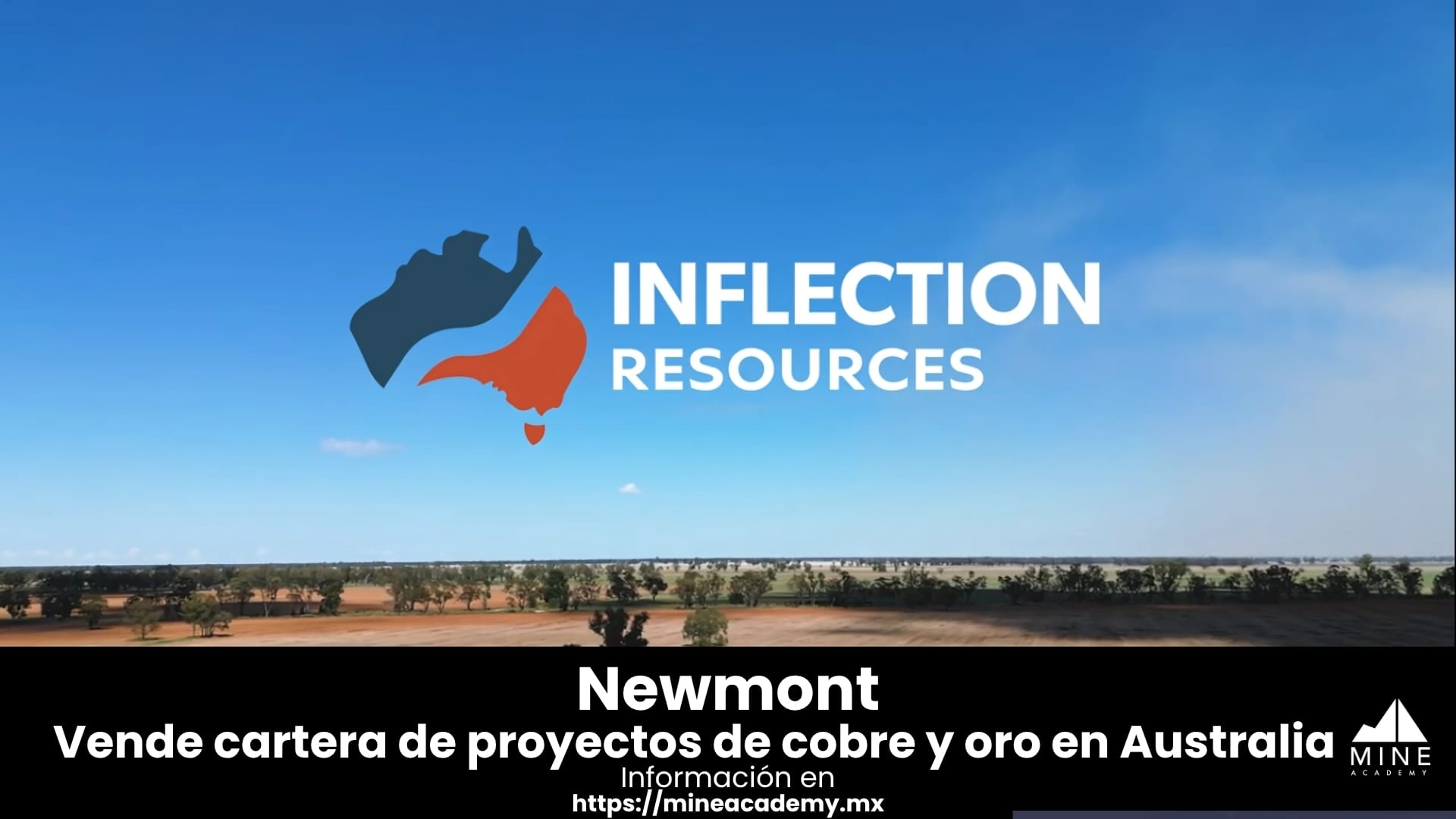 Newmont vende cartera de proyectos de cobre y oro en Australia