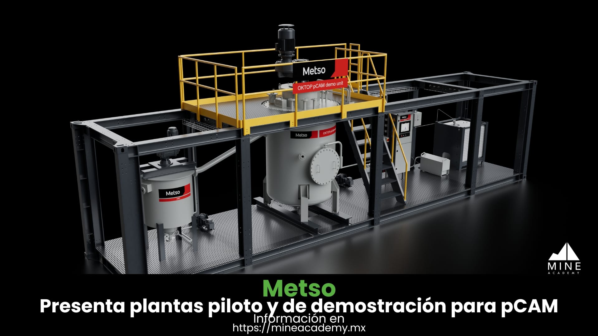 Metso presenta plantas piloto y de demostración para pCAM