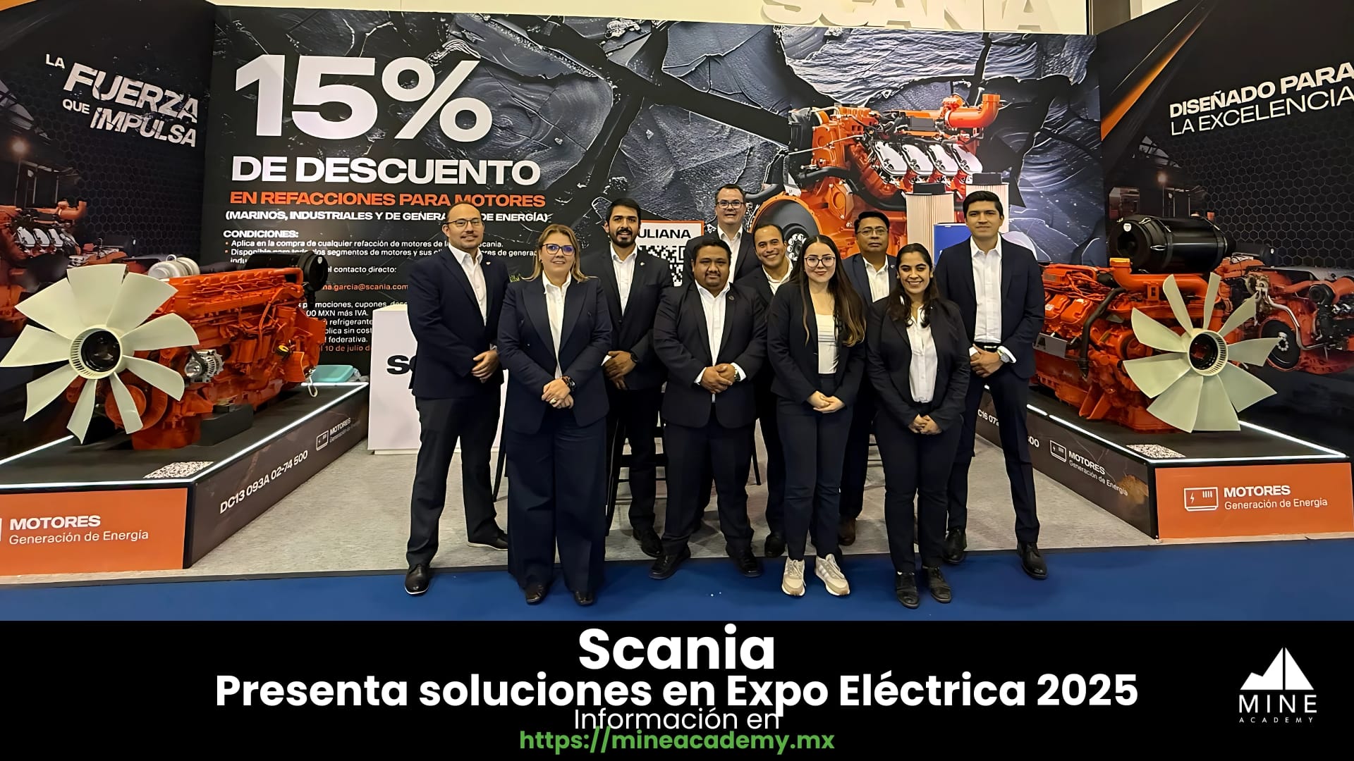 Scania presenta soluciones en Expo Eléctrica 2025