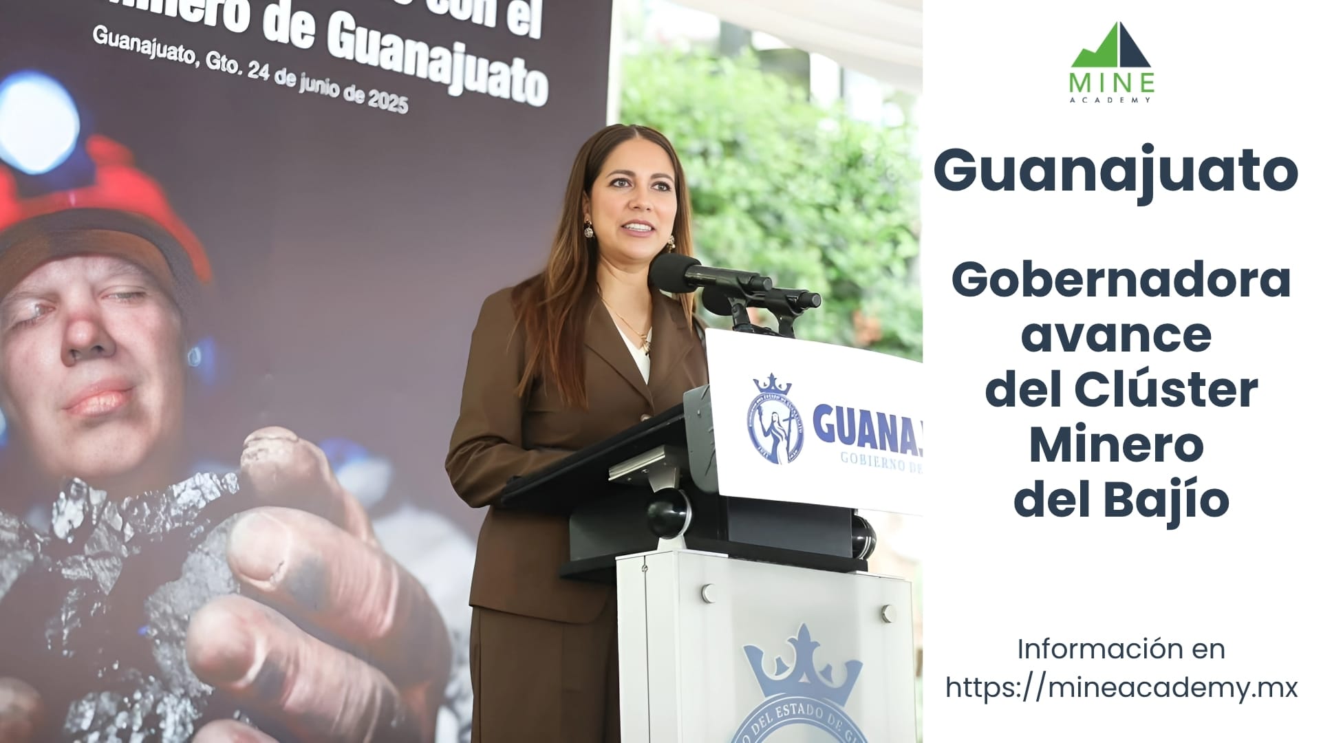 Presume gobernadora avance del Clúster Minero del Bajío
