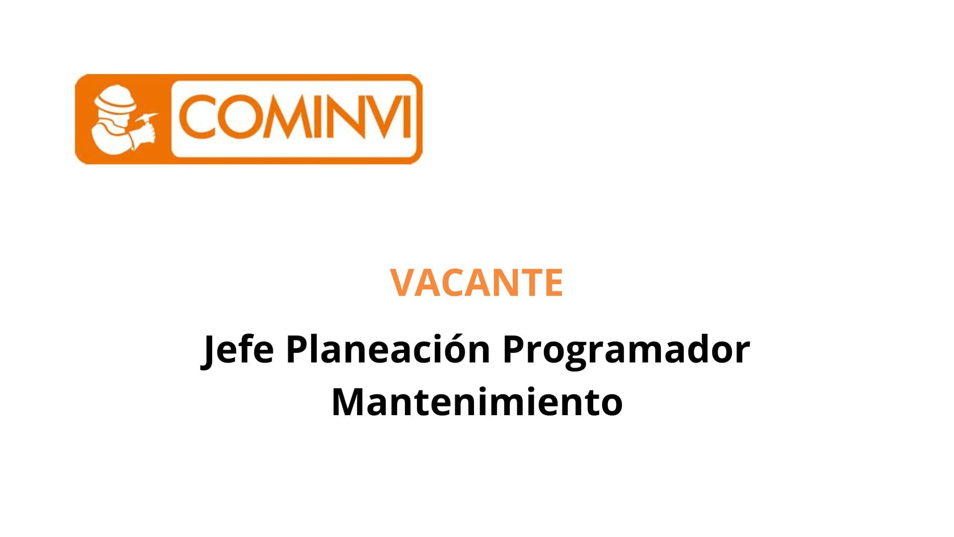 Oportunidad Laboral CoMinVi