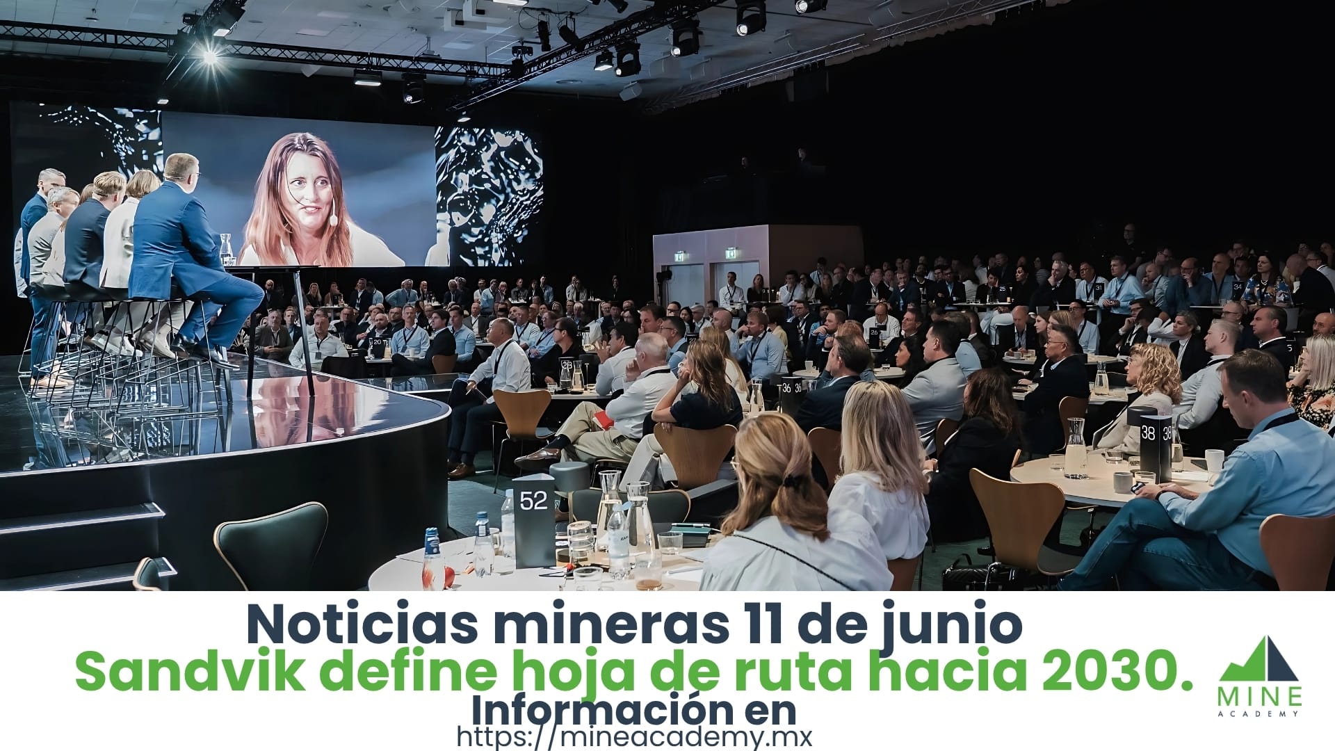 Noticias, 11 de junio, presentadas por Epiroc