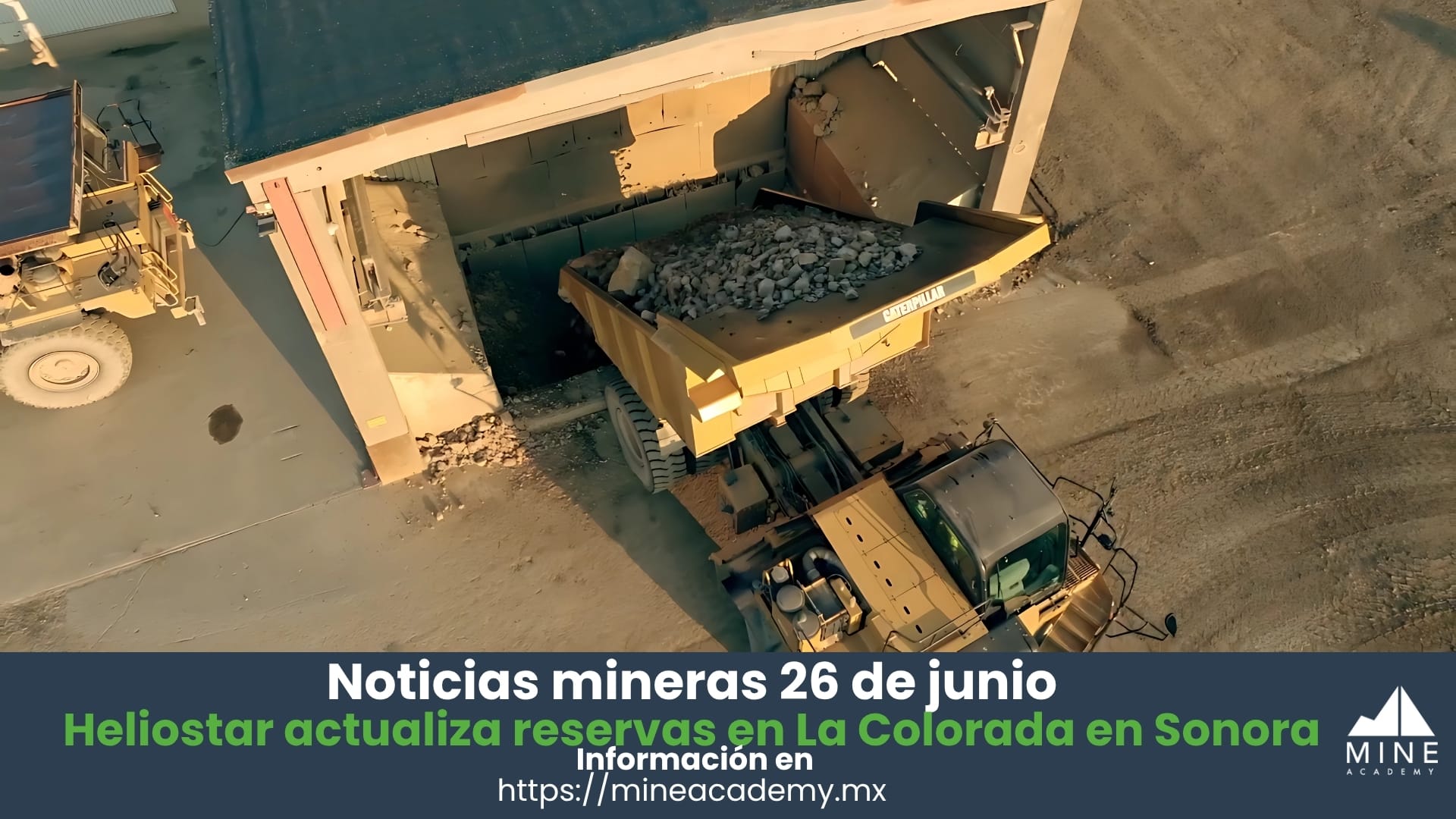 Noticias mineras, 26 de junio presentadas por Grupo México