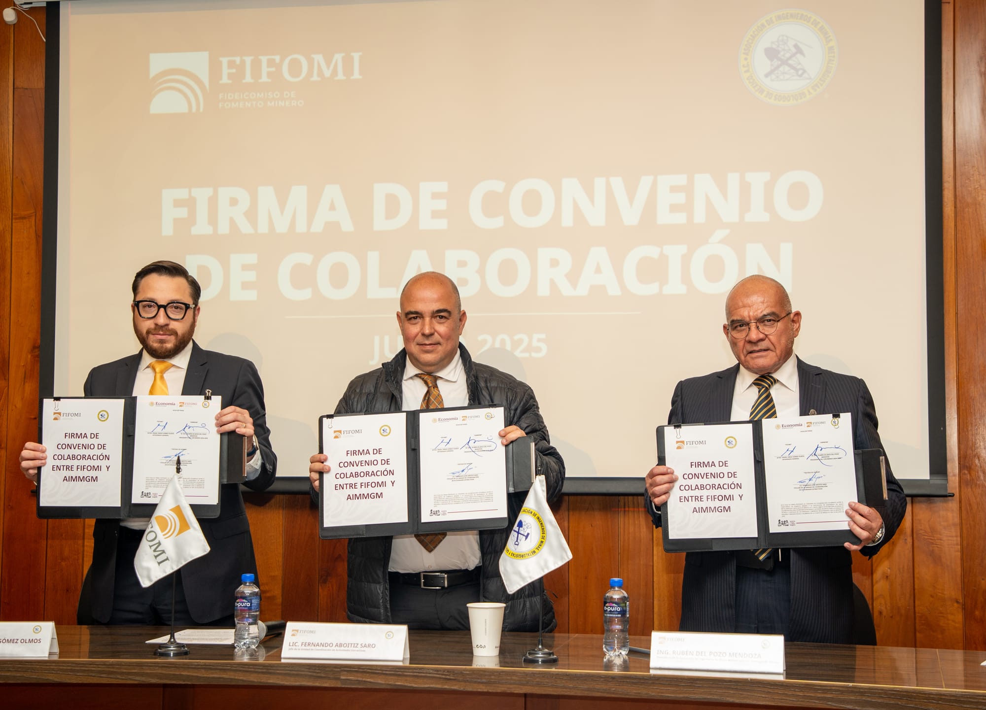 AIMMGM y FIFOMI se comprometen a impulsar una nueva era en la industria minera