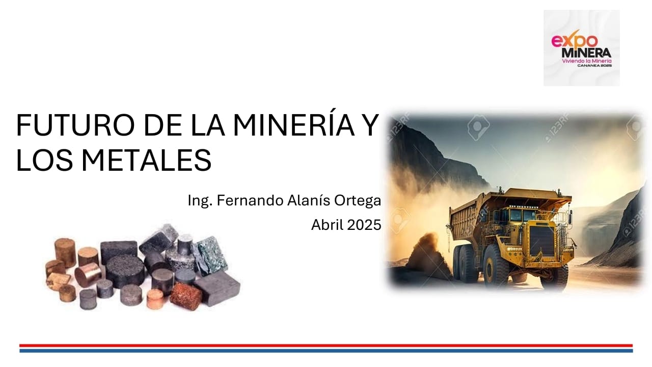 Fernando Alanís comparte visión sobre metales estratégicos en documento.