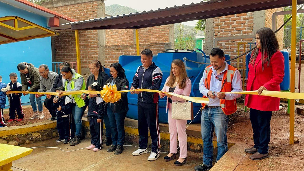 Entrega Grupo México equipos para proyectos hídricos en San Martín, Sombrerete, Zacatecas