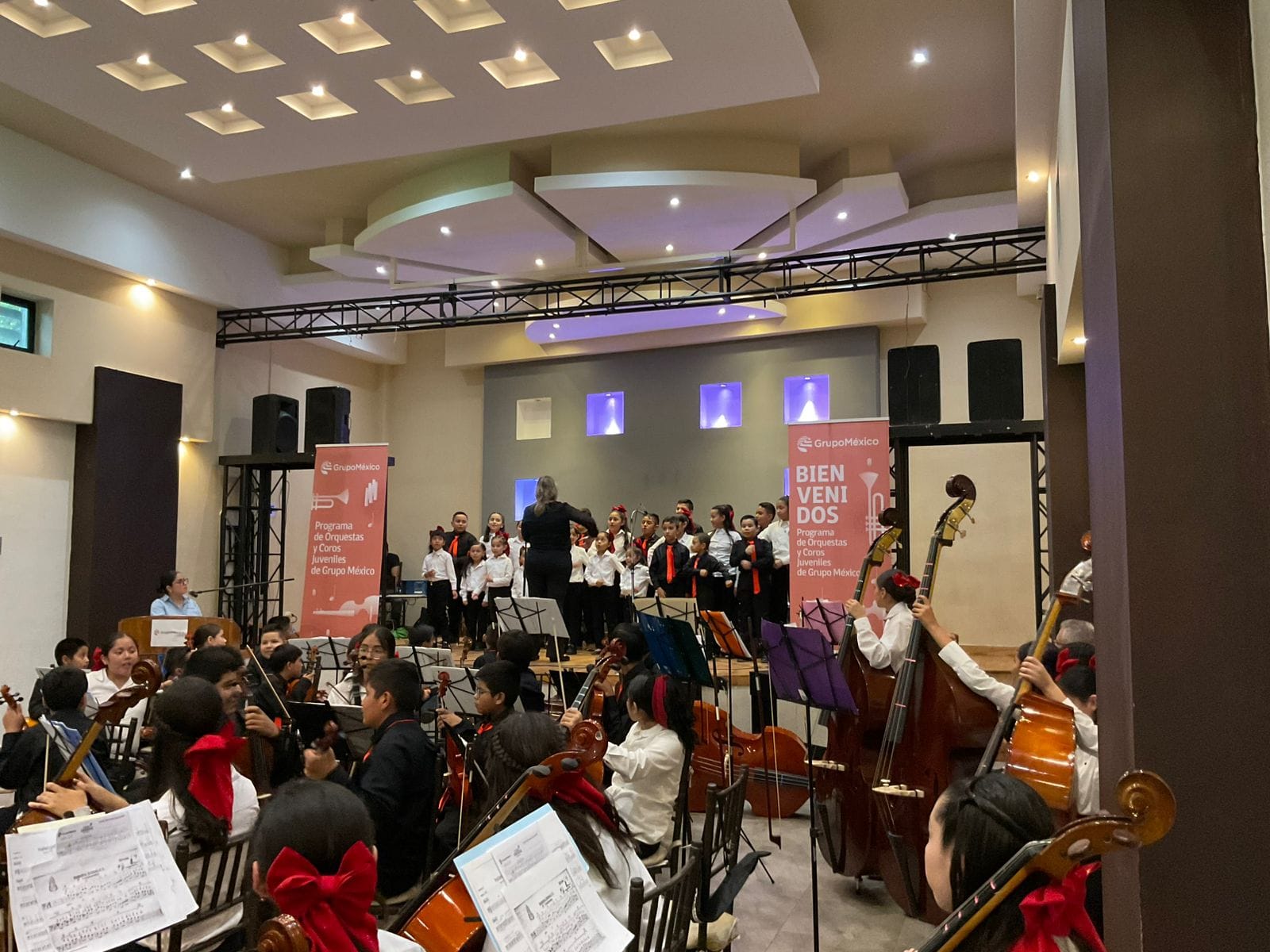 Orquesta y Coro Juvenil de Grupo México cierra el ciclo escolar con un concierto en Charcas, SLP
