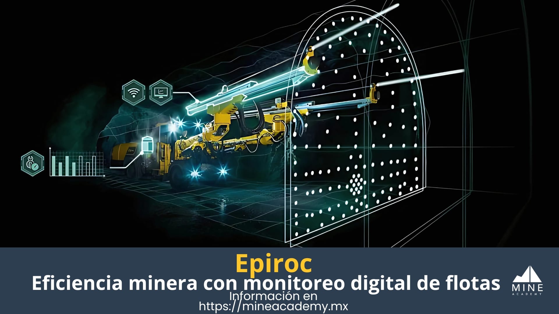 Epiroc optimiza la eficiencia minera con monitoreo digital de flotas