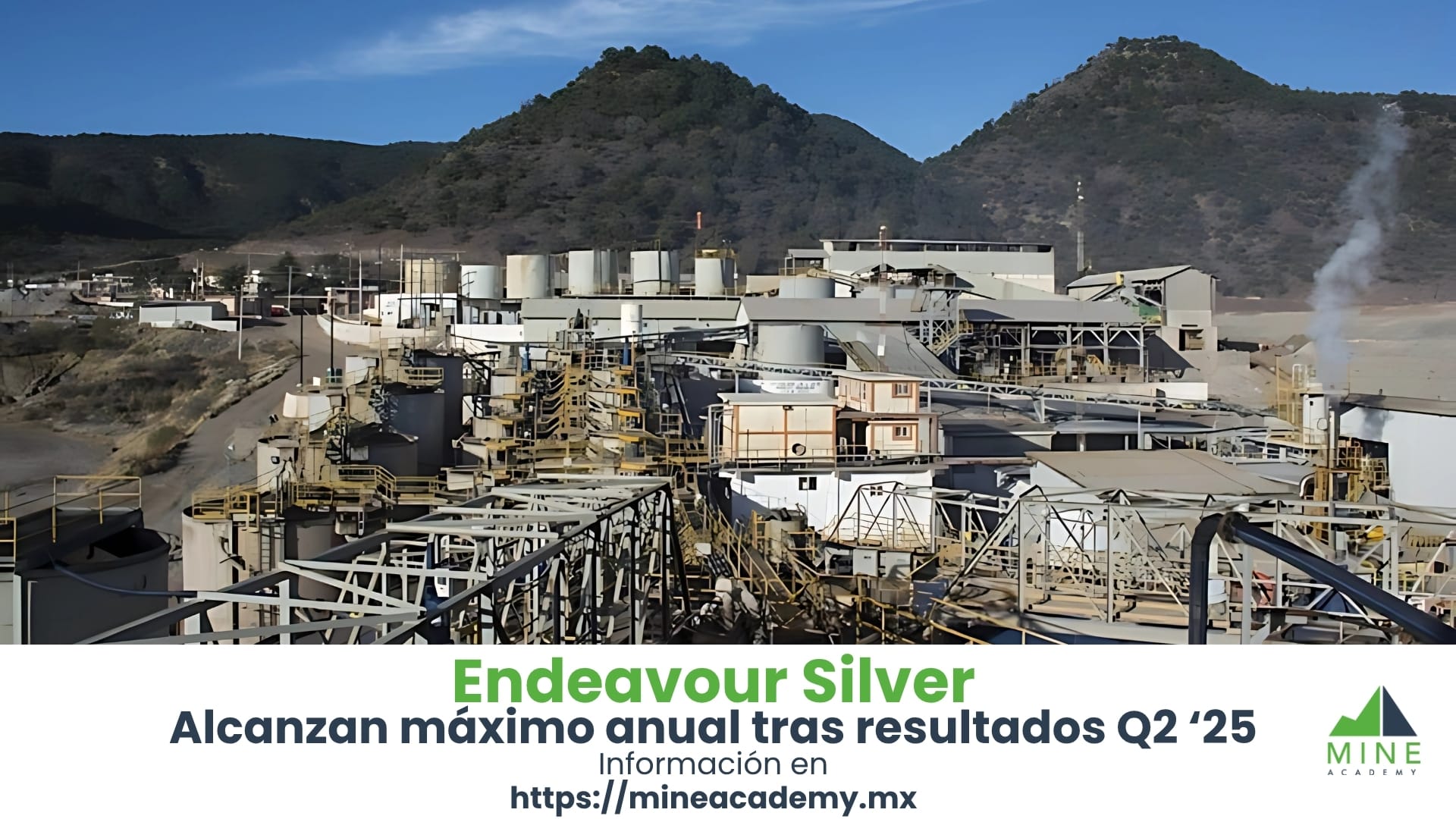 Acciones de Endeavour alcanzan máximo anual tras  sólidos resultados operativos Q2 '25