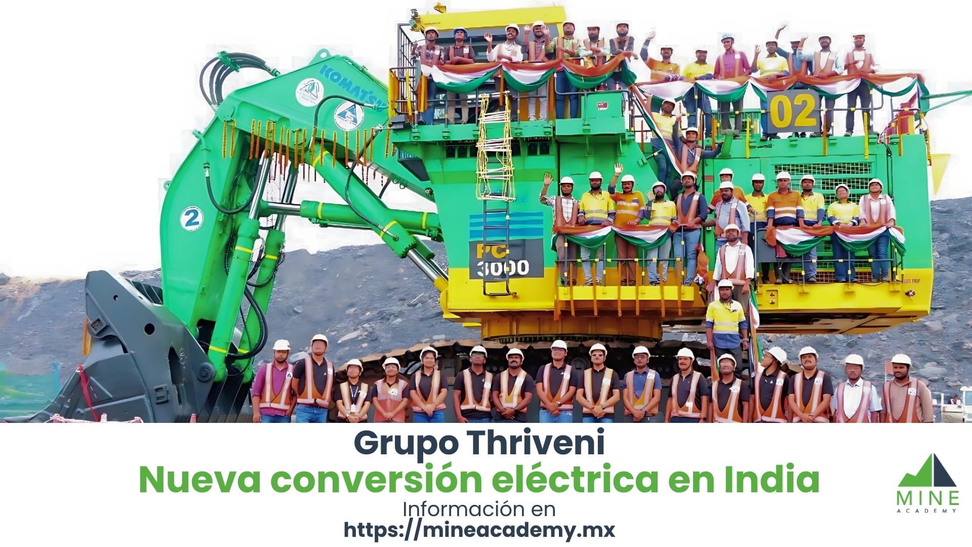 Thriveni consolida su liderazgo en minería verde con nueva conversión eléctrica en India