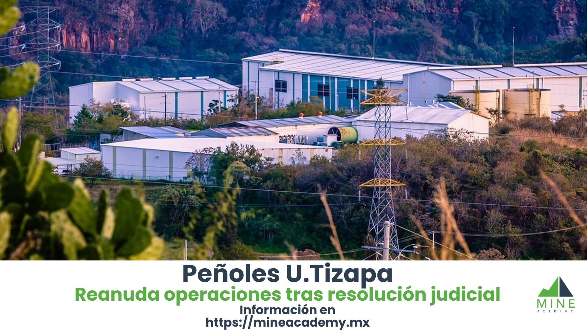 Minera Tizapa reanuda operaciones tras resolución judicial sobre huelga sindical