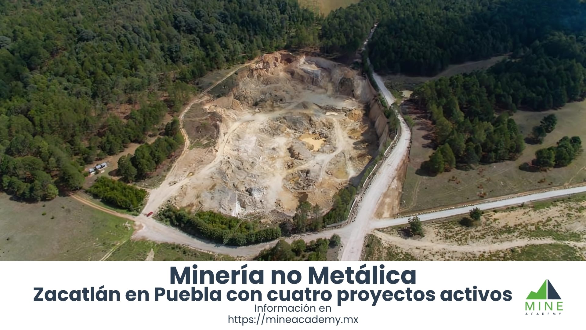 Zacatlán Puebla con cuatro proyectos activos de extracción de feldespato a cielo abierto