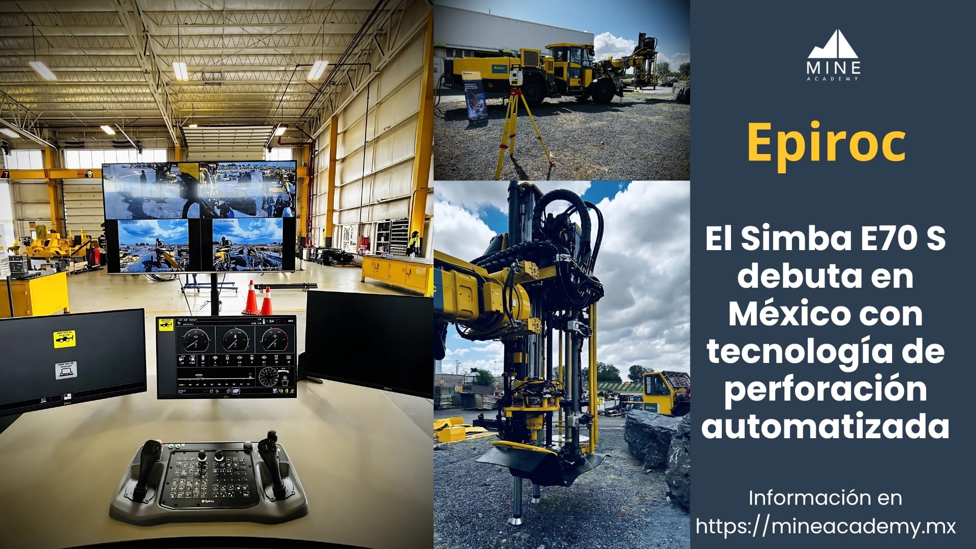 Simba E70 S debuta en México con tecnología de perforación automatizada
