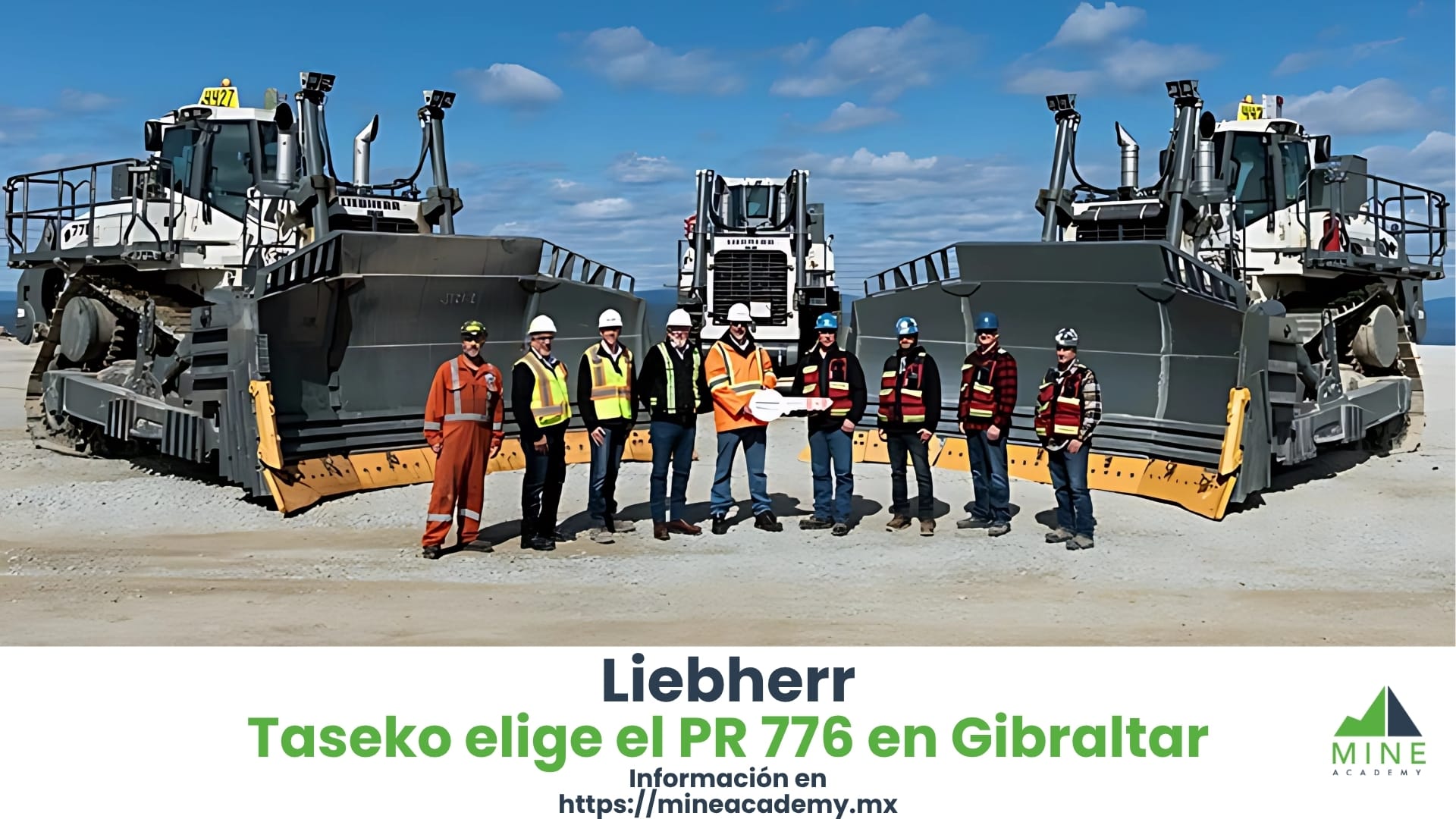 Taseko elige el PR 776 de Liebherr para optimizar operaciones en la mina Gibraltar