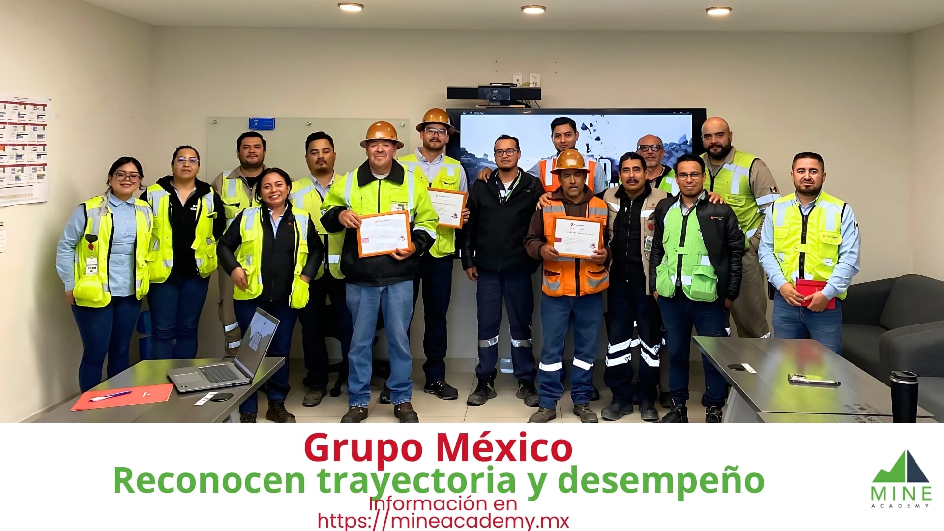 Reconocen trayectoria y desempeño en Grupo México IMMSA