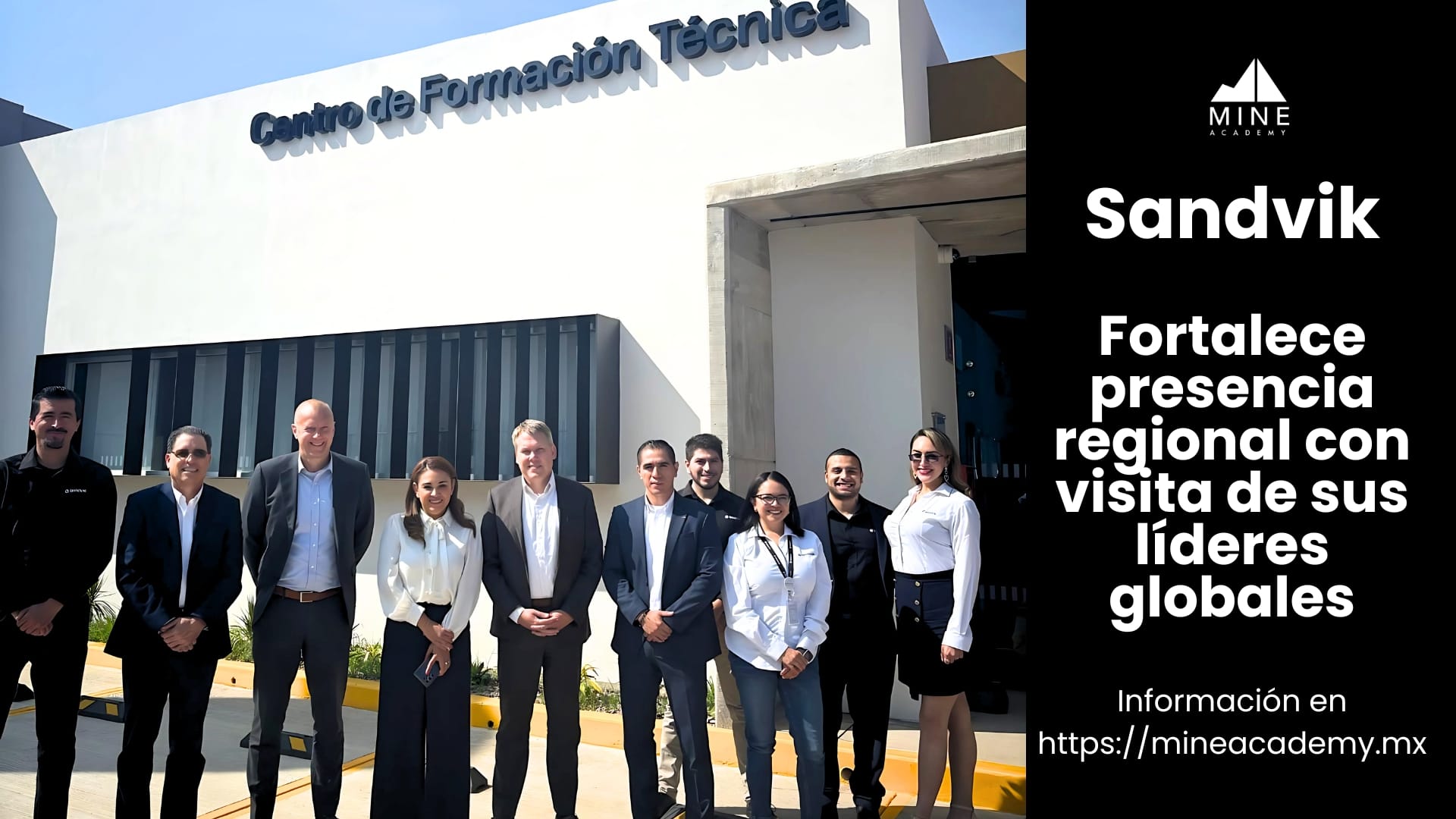 Sandvik fortalece presencia regional con visita de líderes globales