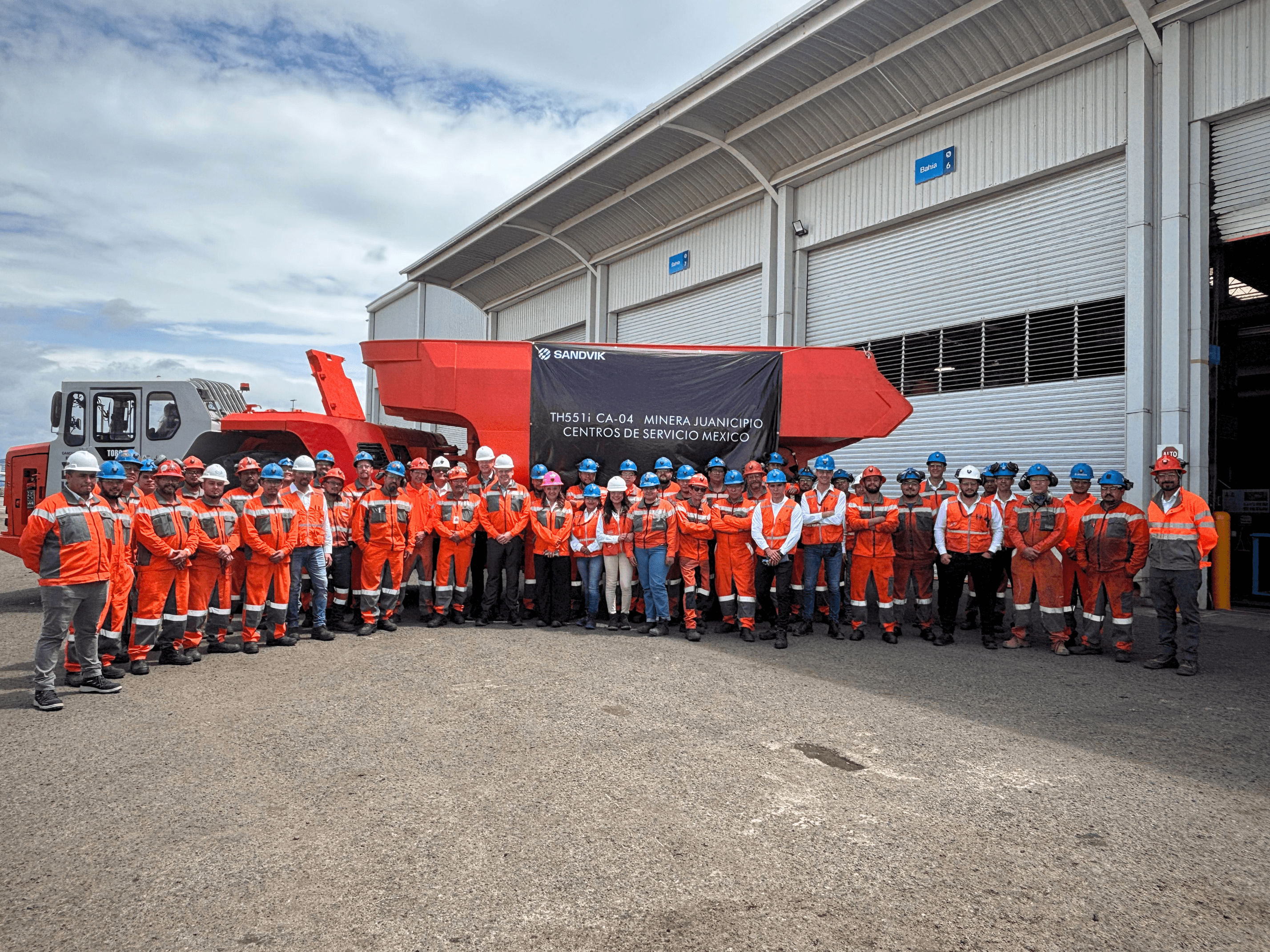 Sandvik Mining México recibe la visita de su CEO, Stefan Widing.