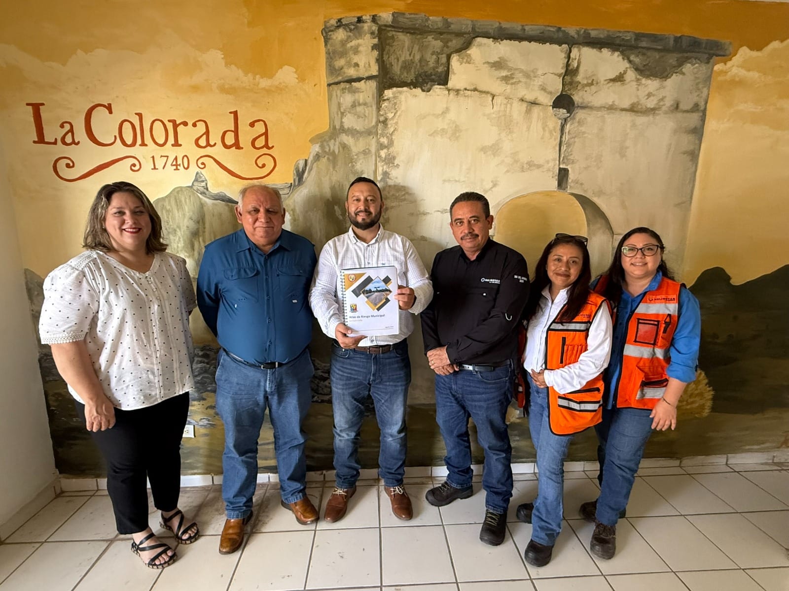 Heliostar entrega Atlas de Riesgo al Ayuntamiento de La Colorada