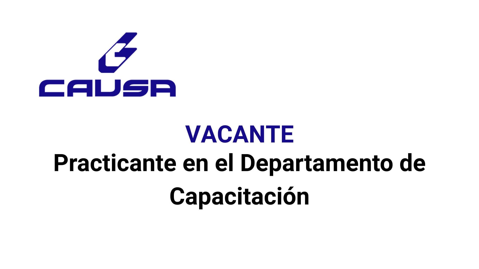 Oportunidad Laboral Causa