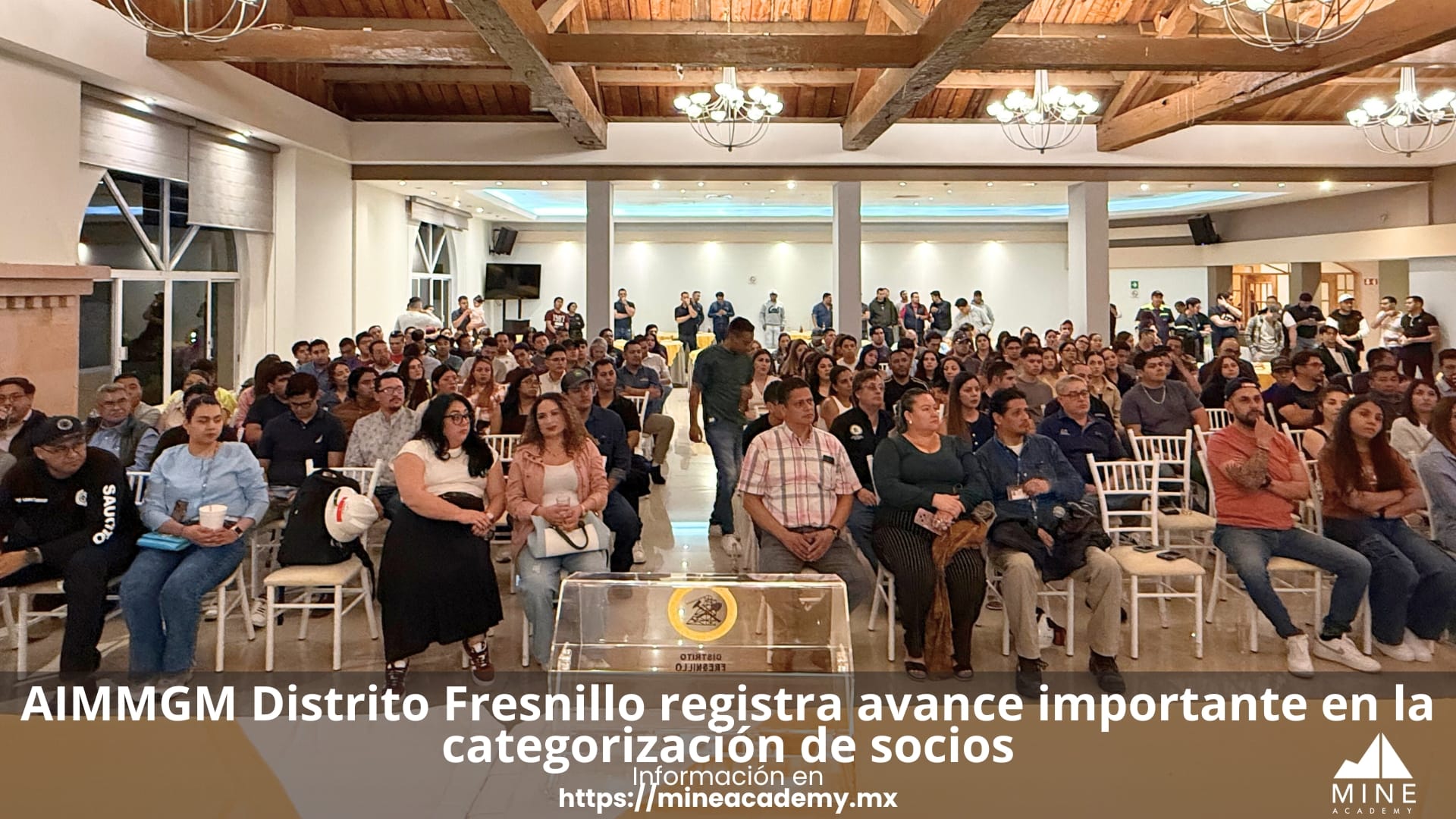 AIMMGM Distrito Fresnillo registra avance importante en la categorización de socios
