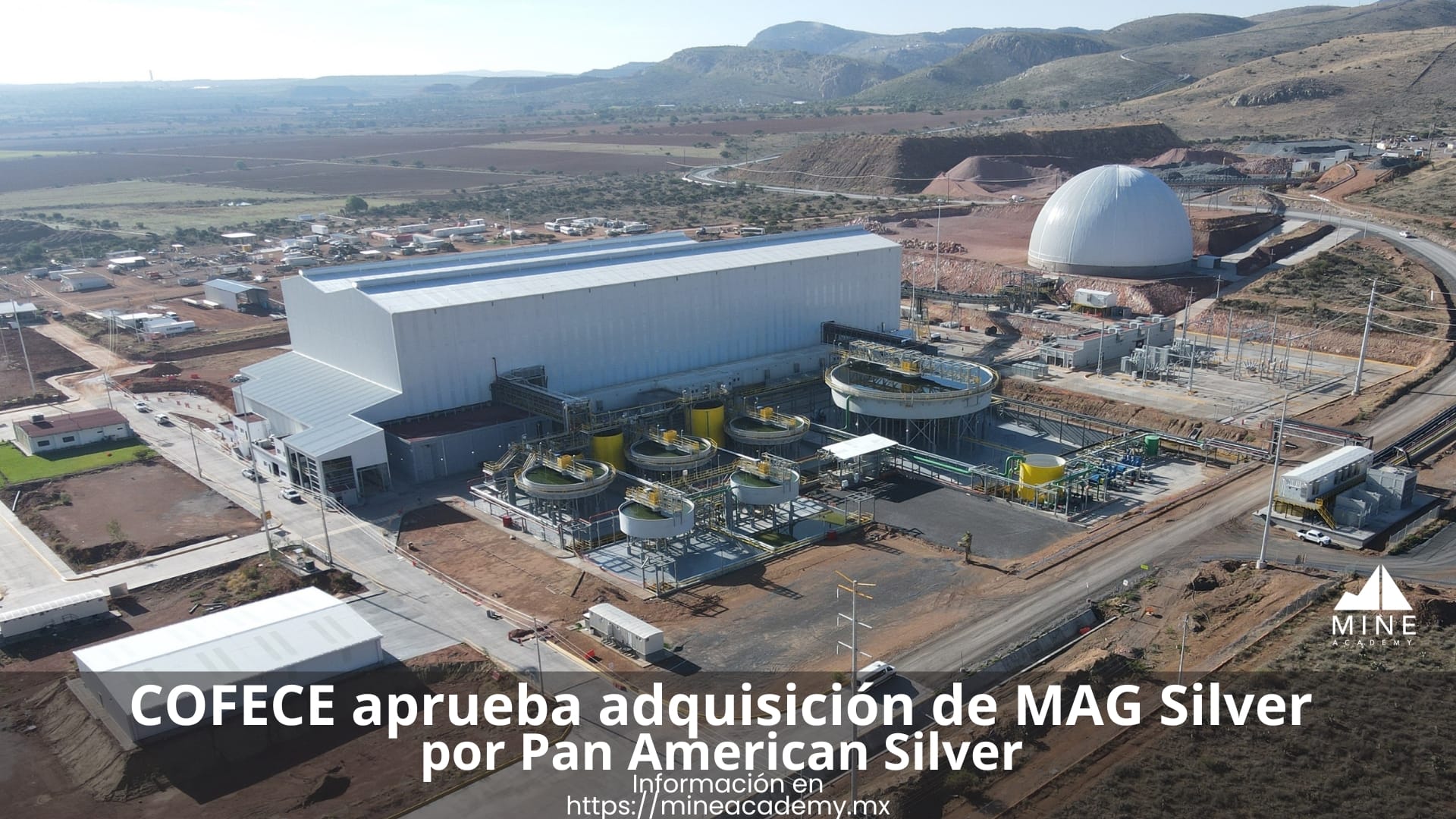 COFECE aprueba adquisición de MAG Silver por Pan American Silver