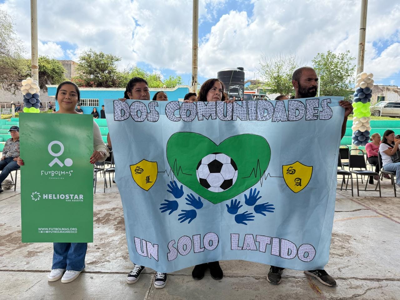Heliostar y Fundación Fútbol Más fortalecen integración comunitaria en Durango