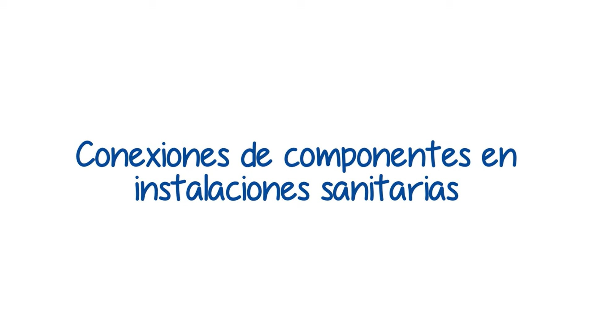 Curso de plomería nivel 2, capítulo 9.