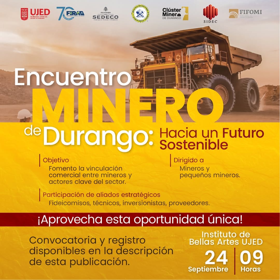 Durango se prepara para el Encuentro Minero 2025
