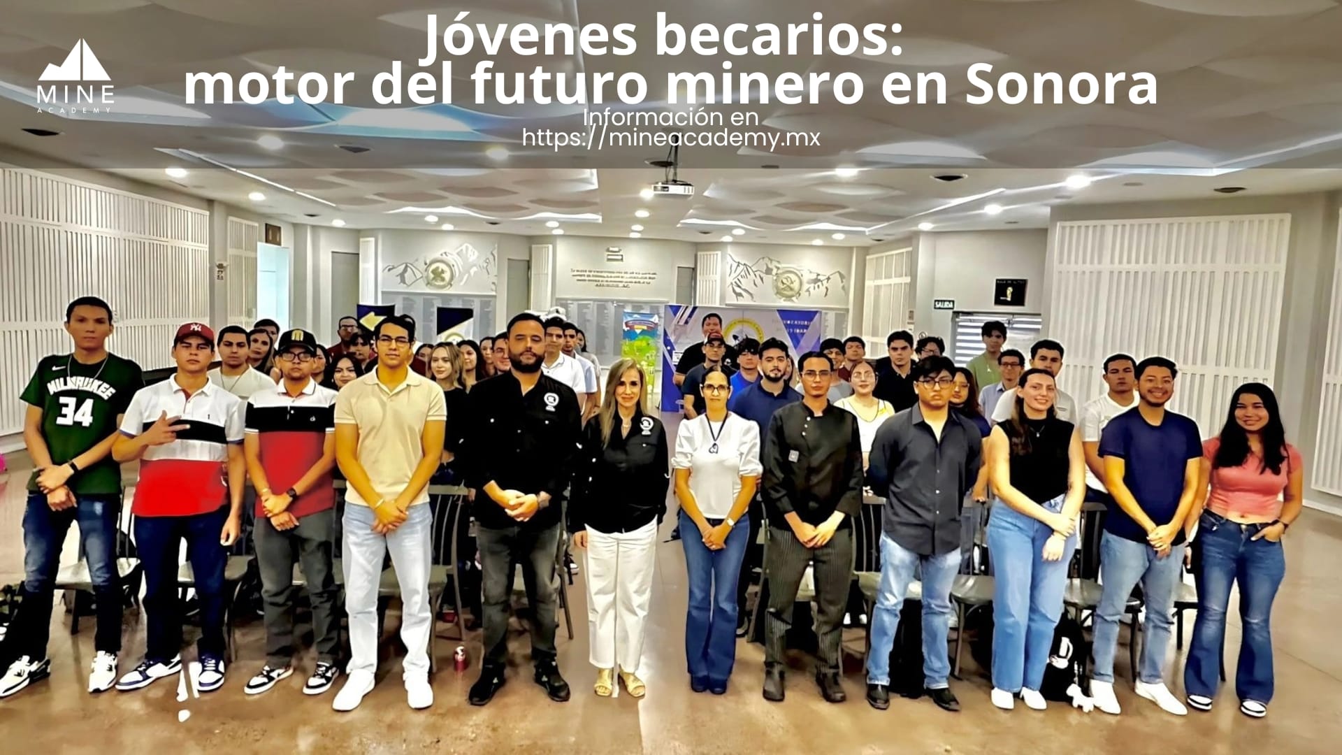 Jóvenes becarios: motor del futuro minero en Sonora