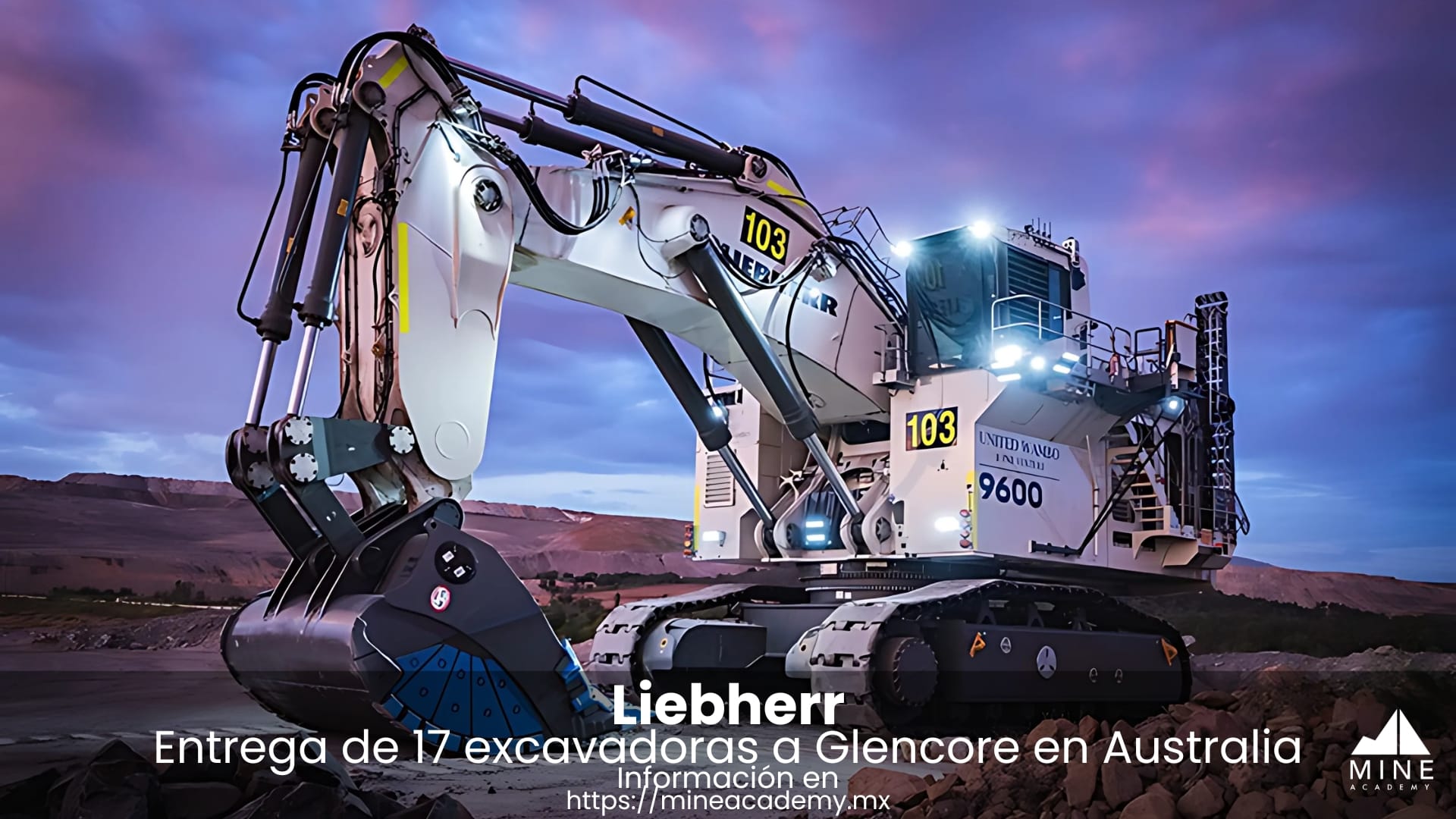 Liebherr-Australia refuerza alianza con Glencore con entrega de 17 excavadoras en Australia