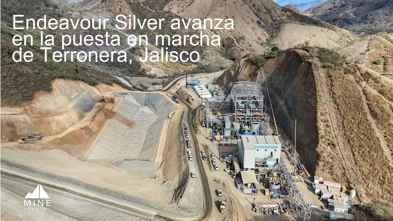 Endeavour Silver avanza en la puesta en marcha de Terronera, Jalisco