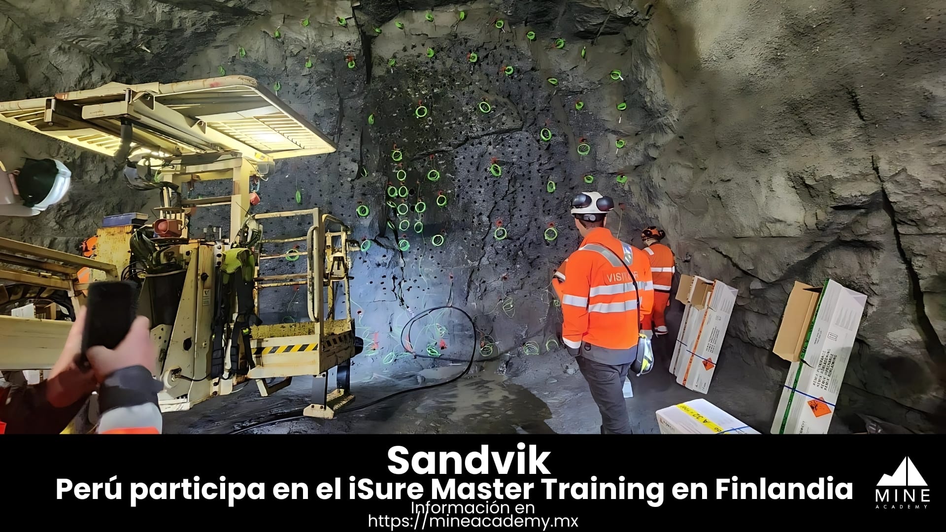 Sandvik del Perú participa en el iSure Master Training en Finlandia