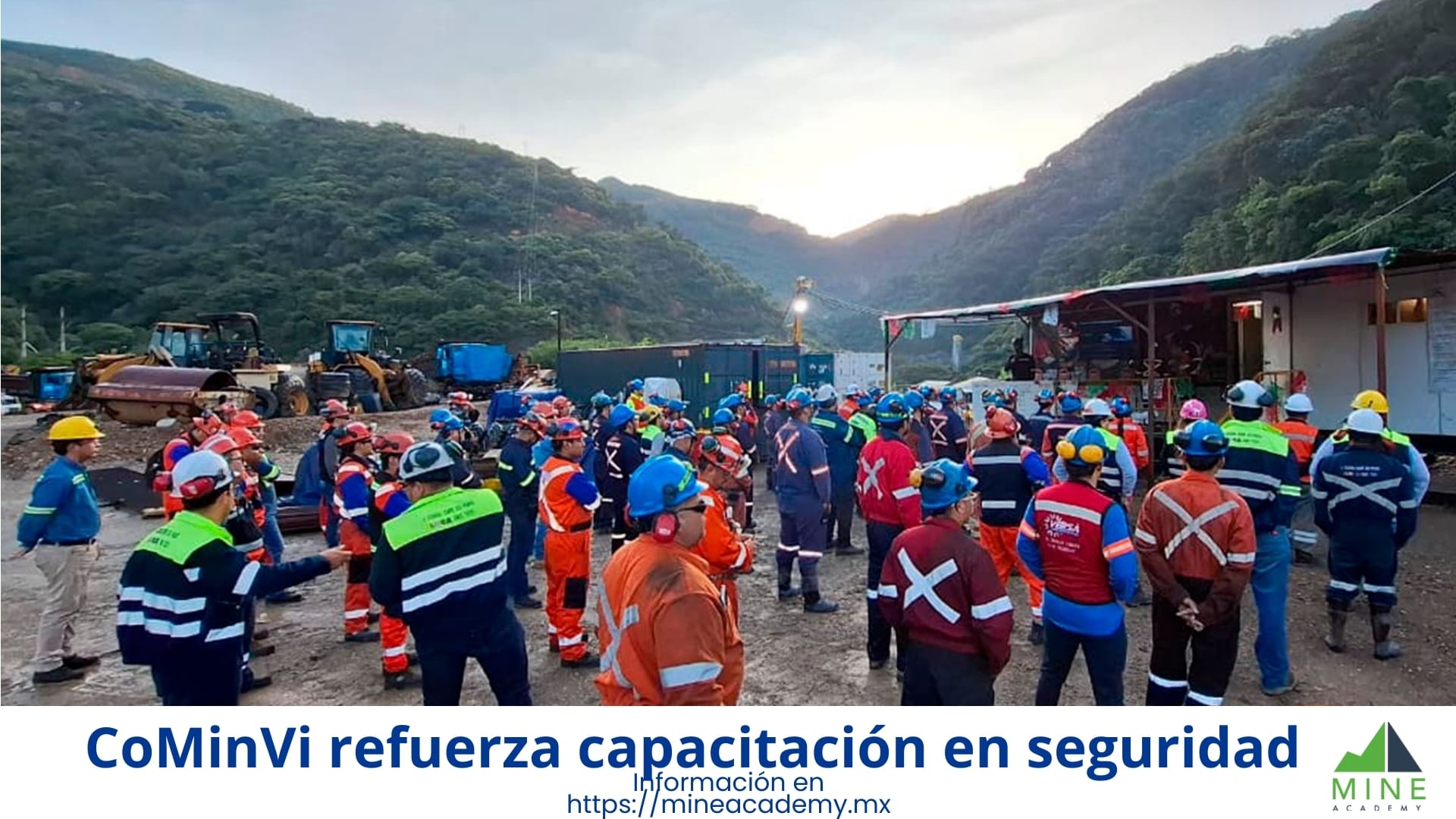 CoMinVi refuerza capacitación en seguridad sobre puntos ciegos en maquinaria