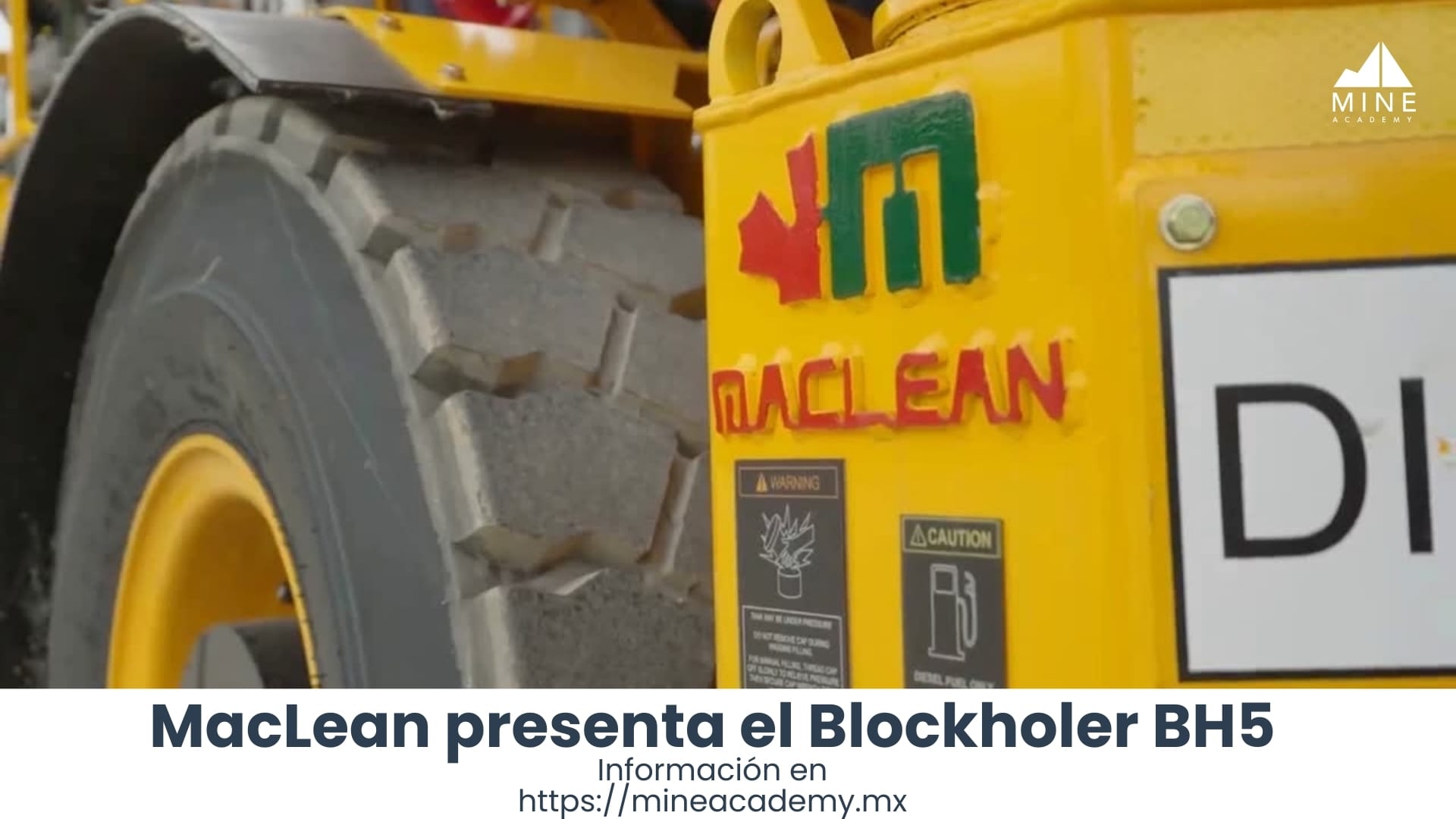 MacLean presenta el Blockholer BH5 para operaciones mineras más seguras y eficientes
