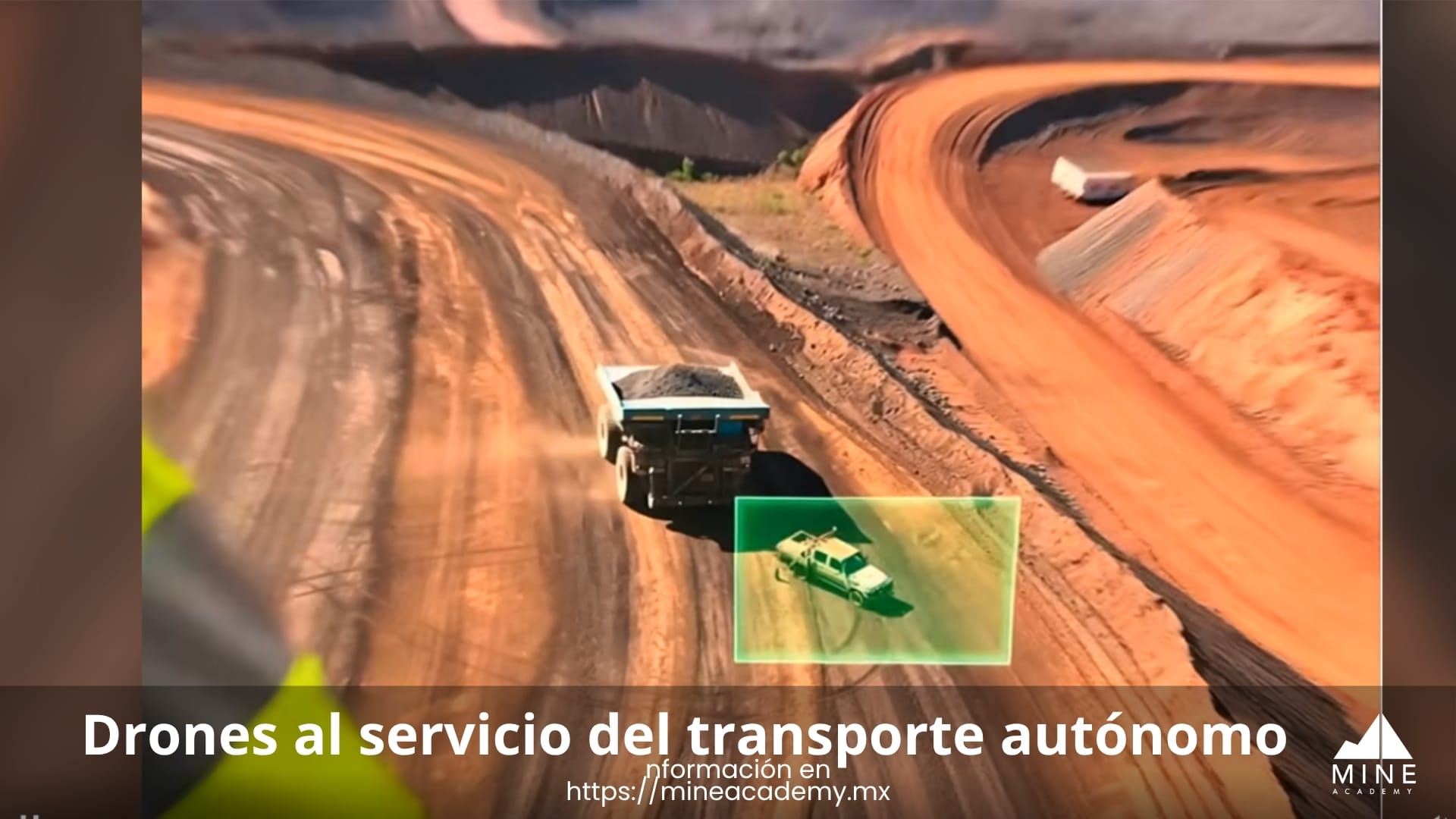 Drones al servicio del transporte autónomo: solución práctica para obstáculos en mina