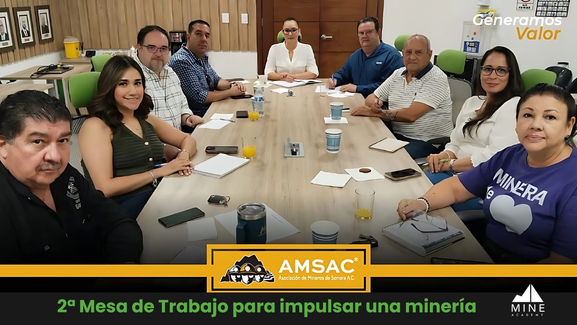 AMSAC Sonora en la 2ª Mesa de Trabajo para impulsar una minería responsable e incluyente