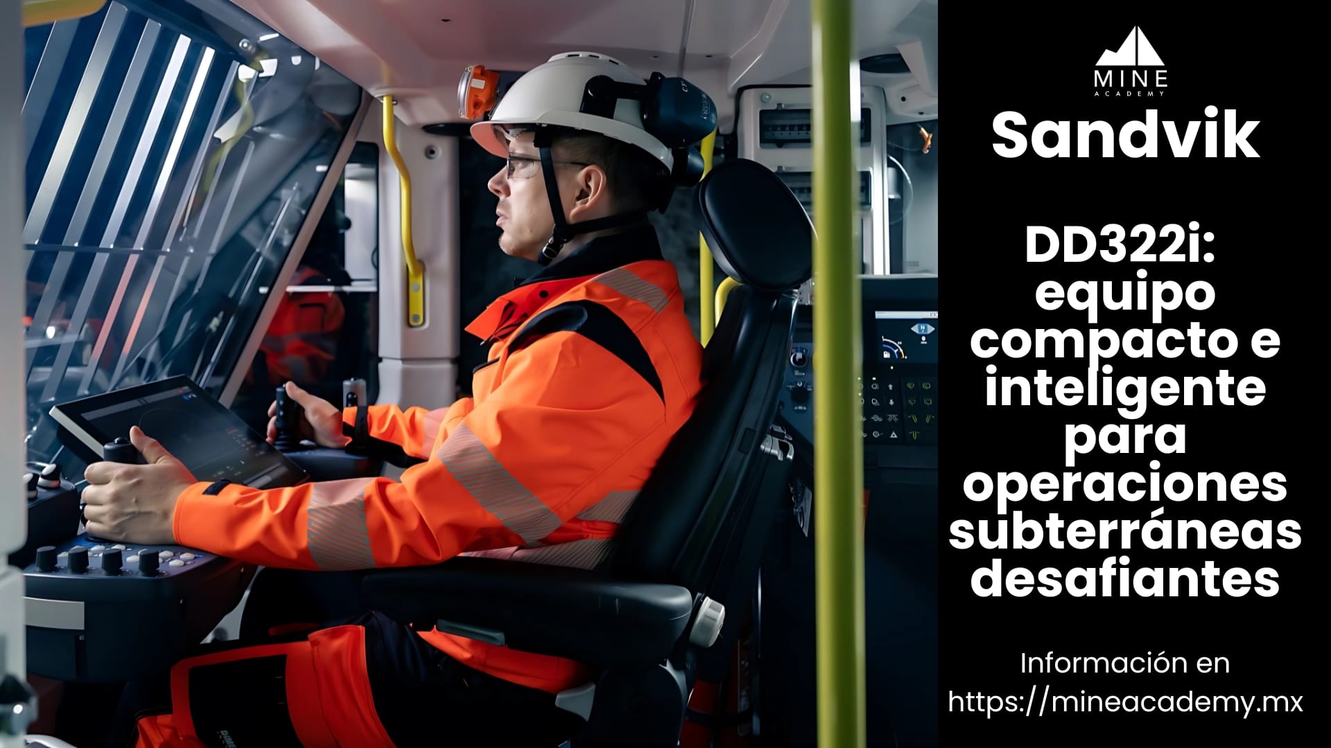 Sandvik DD322i: equipo compacto e inteligente para operaciones subterráneas desafiantes