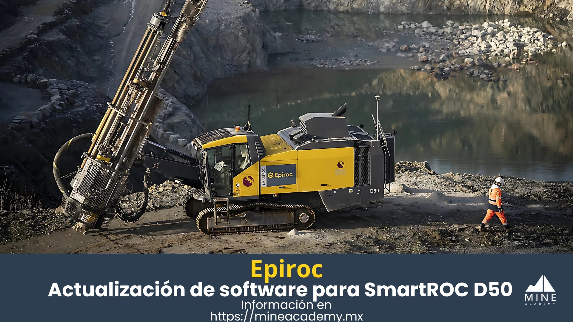 Epiroc lanza actualización de software para SmartROC D50: más productividad, menos costos