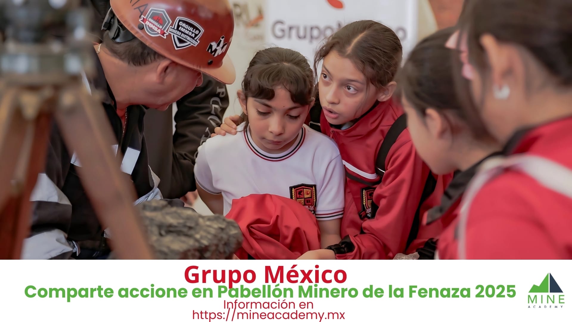 Grupo México comparte sus acciones con la comunidad en el Pabellón Minero de la Fenaza 2025
