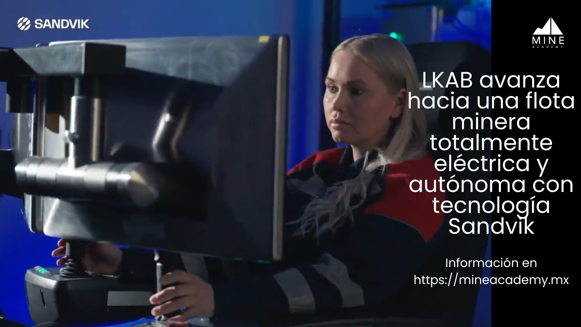 LKAB avanza hacia una flota minera totalmente eléctrica y autónoma con tecnología Sandvik